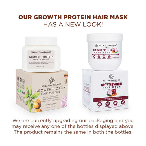 Bella Vita Organic Growth Protein Hair Masque 200g